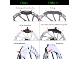 Laxiscreed Pastilhas De Freio Mtb Para Melhor Desempenho E Conforto