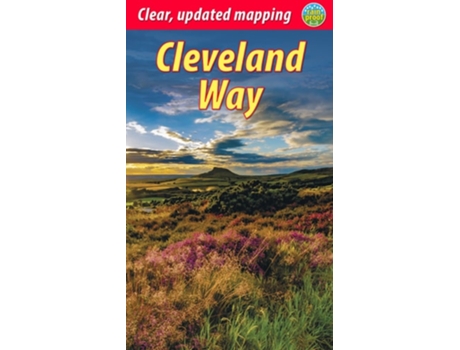 Livro Cleveland Way de Gordon Simm e Jacquetta Megarry (Inglês)