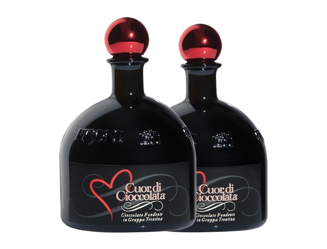 Licores PISONI Cuor di Cioccolata Garrafa Medium (0.5 L - 2 Unidades)