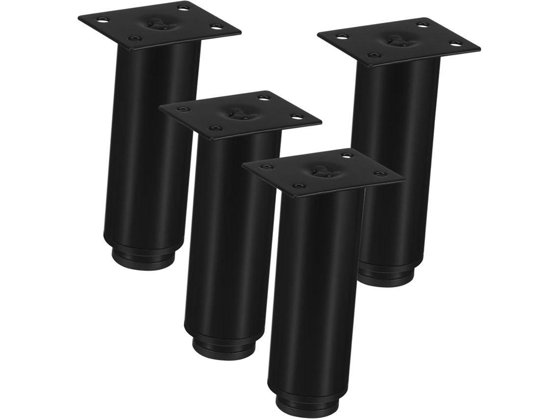 Conjunto De 4 Pés Apoio Para Móveis, Incluindo Suportes Para Cama, Elevadores De Cama E Niveladores Móveis Fácil