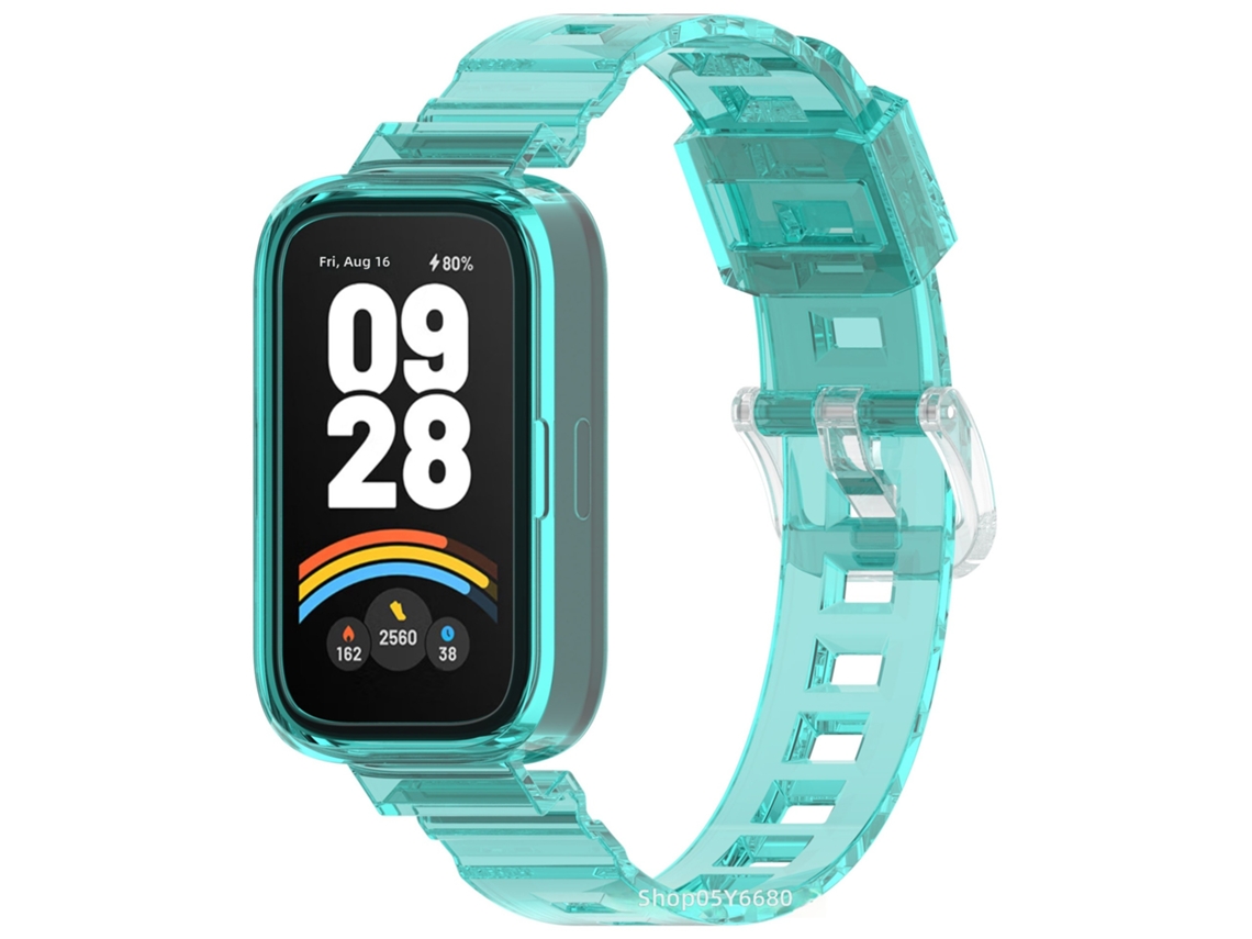 Pulseira para Redmi Band 3, Redmi Band 2, Xiaomi Band 8/9/active Transparente Que Muda de Cor com a Luz CHABERLU