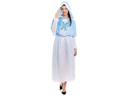 Fato de princesa da neve para mulher