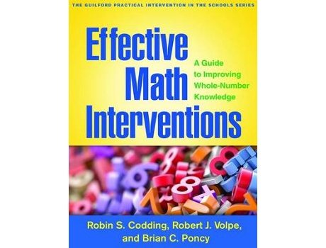 Livro effective math interventions de robin s. codding,robert j. volpe,brian c. poncy (inglês)