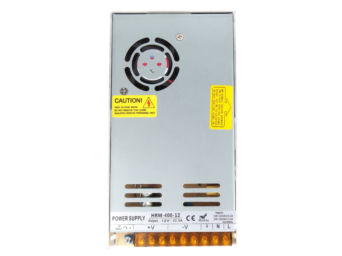 Fonte de Alimentação Switch Pwm para Fita Led 115vca/230vca 12v 400w
