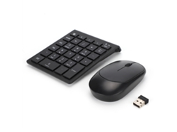 Conjunto De Teclado E Mouse Sem Fio Conexão Sem Fio 2.4g Design Silencioso