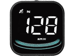 Visor Head-up Display Para Carro Com Velocímetro E Alertas De Gps, Acessório Digital Inteligente Para Todos Os Veículos Em Preto Elegante