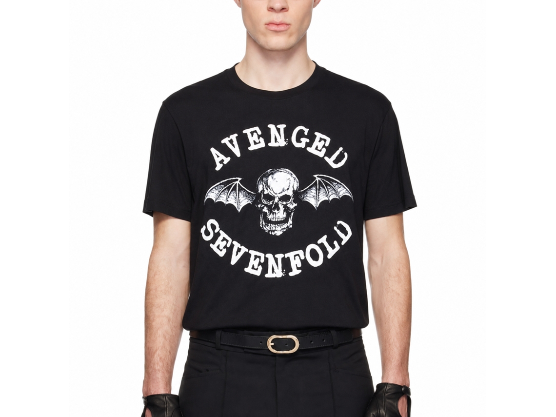 Avenged Sevenfold Death Bat T-shirt Unisex Adults Size:l