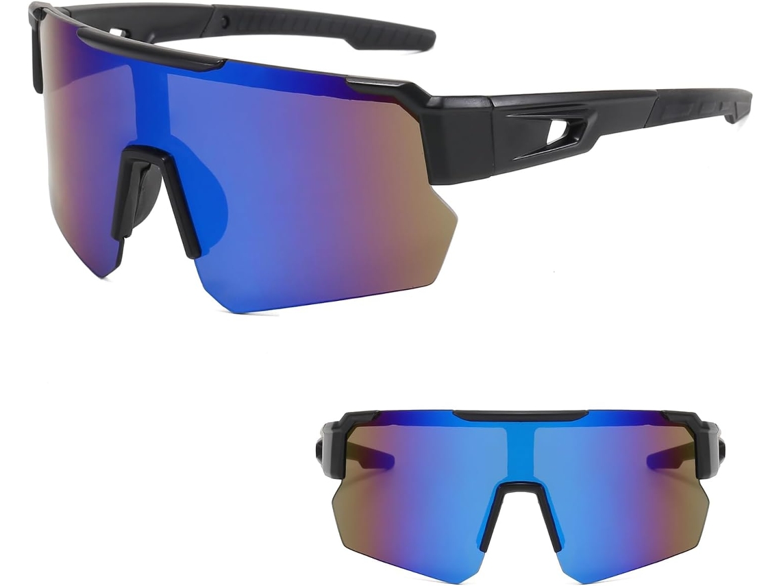 Óculos De Sol Polarizados Para Ciclismo Para Homens E Mulheres Proteção Uv Óculos De Sol Para Esportes Ao Ar Livre Pretos