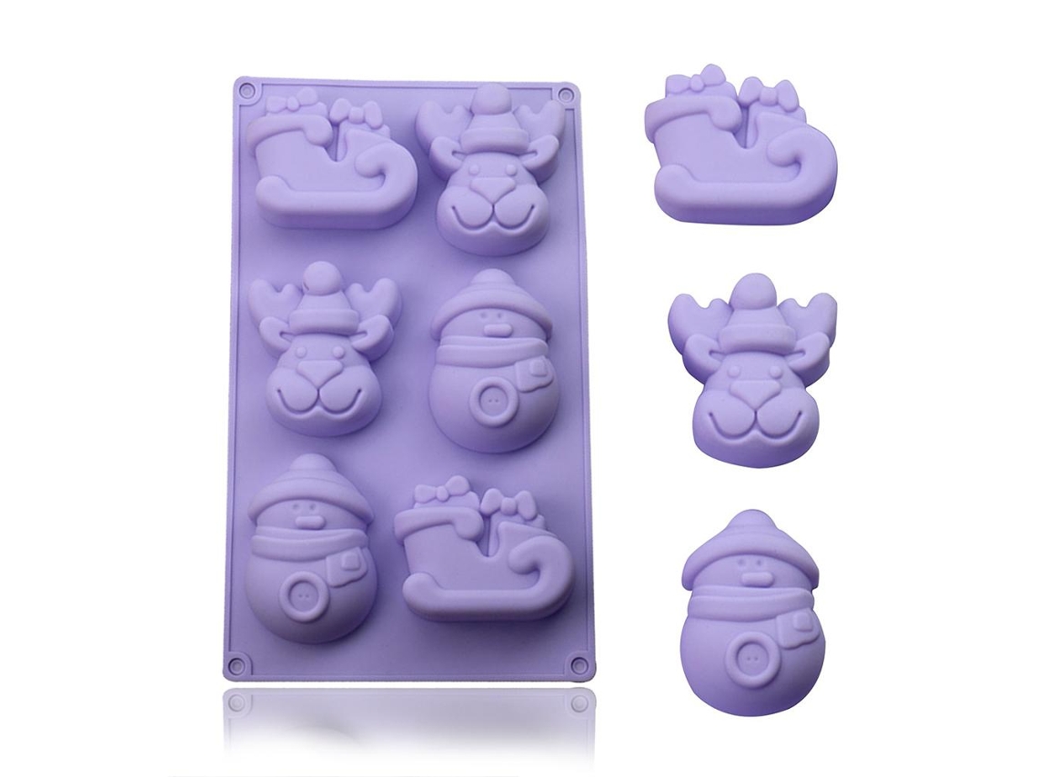 Modelo De Bolo De Silicone Para Assar E Fazer Pão De Chocolate