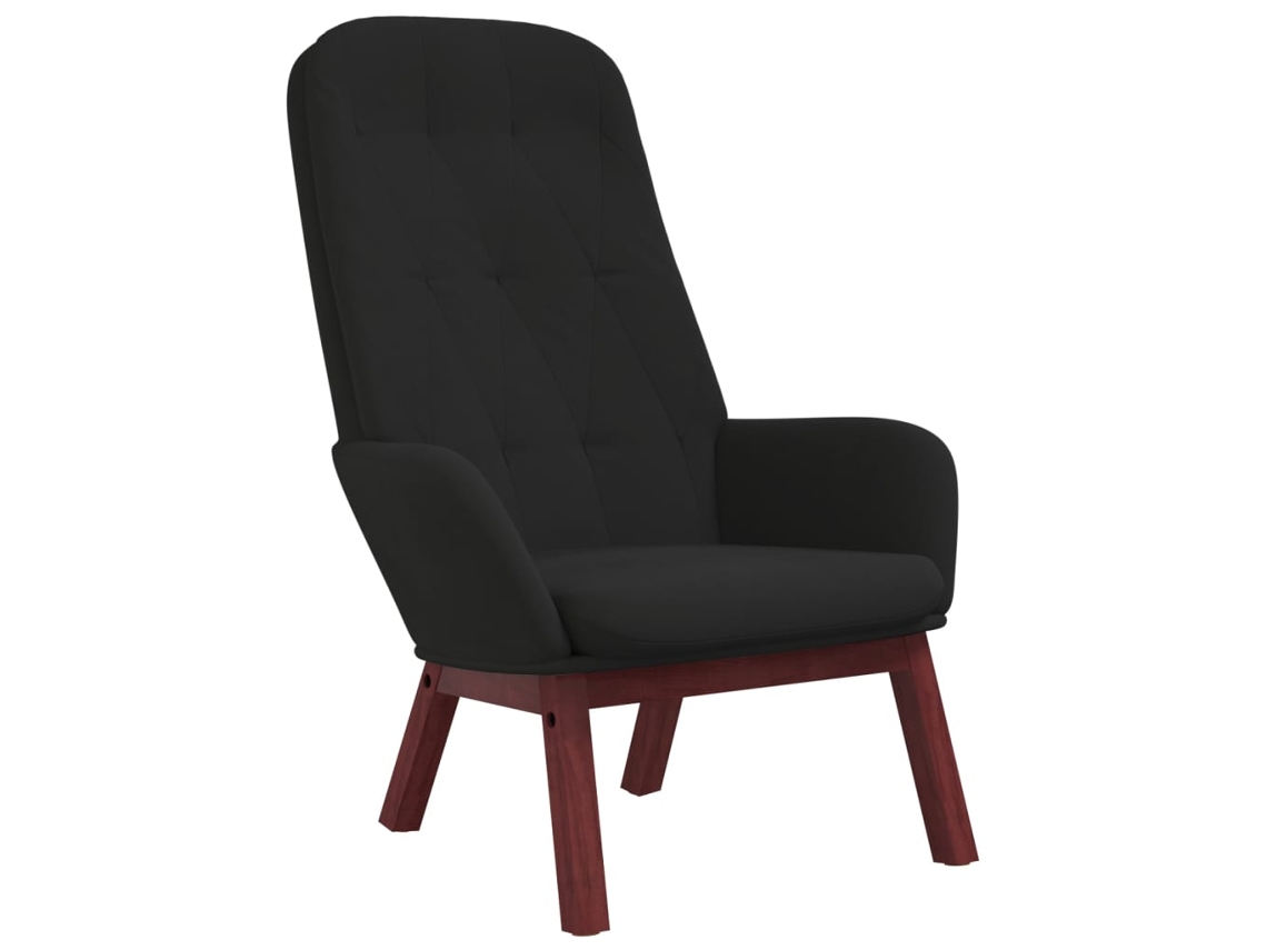 Relaxing Chair, Relaxing Chairs Vidaxl Preto Veludo