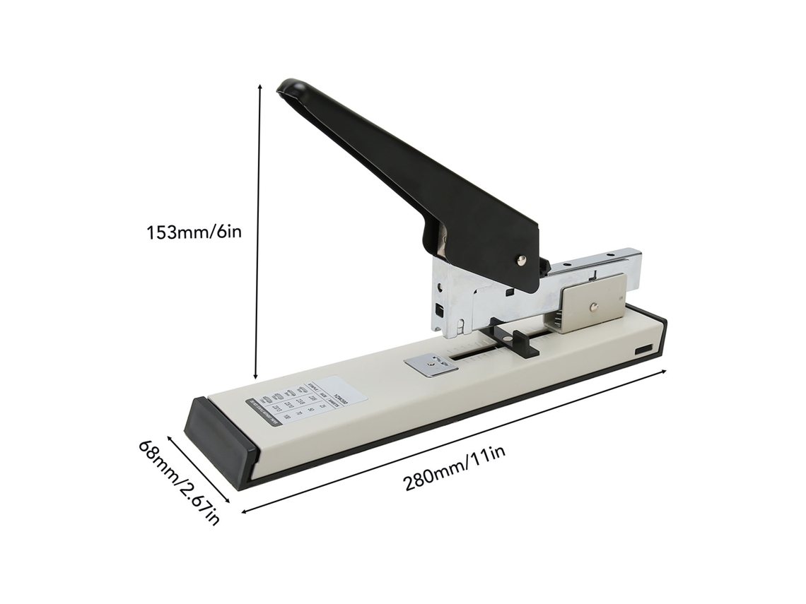 Agrande Capacity Estojo De Mesa Metal Resistente
