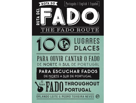 Livro Rota do Fado de Orlando Leite (Português - 2015)