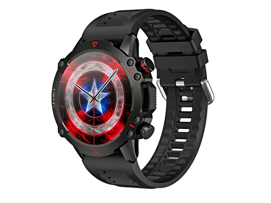 (preto) Smartwatch Esportivo De 1,53 Polegadas Com Bluetooth 5.2 E Classificação Ip67 De Resistência À Água