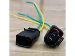Conector Cavo 2pin para Caminhões Volvo Fh/fm/fl e Scania Lâmpadas Laterais 2pcs 1 Par