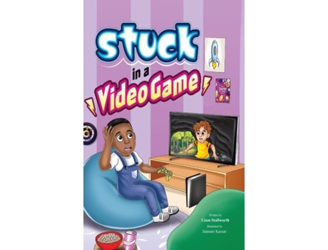 Livro Stuck In A Video Game De Liam Stallworth (inglês)