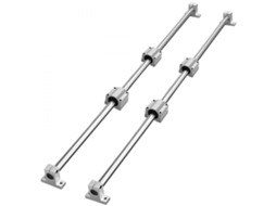 Conjunto De Guias Lineares Sfc16 1000mm Com Blocos E Suportes Para Cnc Tekmaquinas