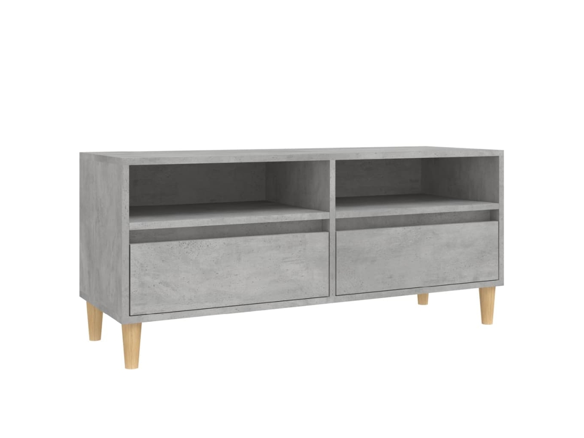 Tv Cabinet, Tv Cabinets Vidaxl Cinzeto Madeira Processada (n/a)