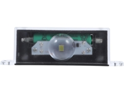 Luminária De Parede Solar Externa Led Branca Fria Com Lente Convexa Lateral, Luz Decorativa Para Esc Gokoco