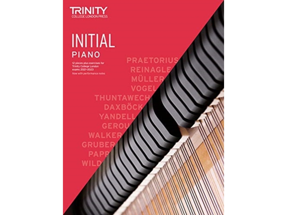 Livro Trinity College London Piano Exam Pieces Plus Exercises 2021-2023 Initial de Trinity College London Press (Inglês)
