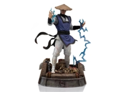 Figurine Iron Studios Raiden Mortal Kombat Escala 1/10 Polystone 23.9 Cm