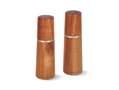 Conjunto de Moinhos de Sal e Pimenta Castanho 185mm Cole & Mason