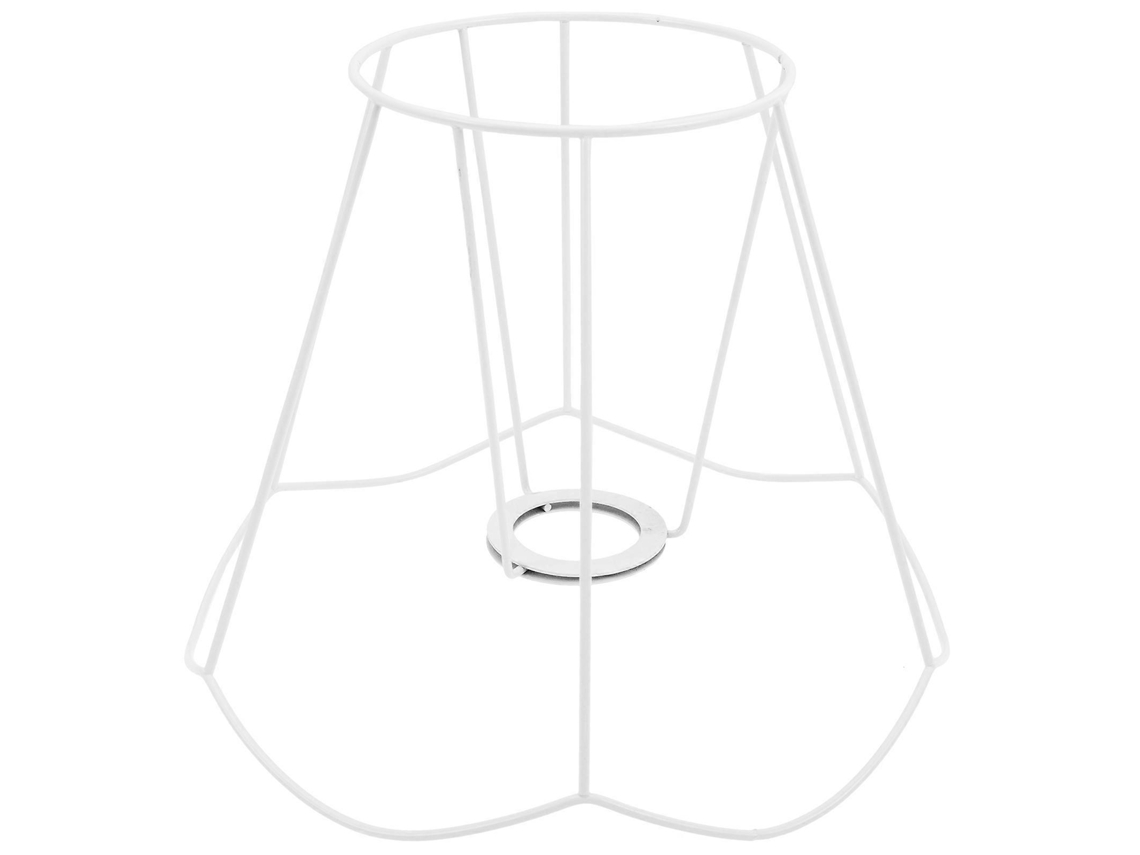 Conjunto De 1 Peça Na Cor Branca Para Substituição Da Estrutura Abajur Antiga Luminárias Teto.-aquaforge