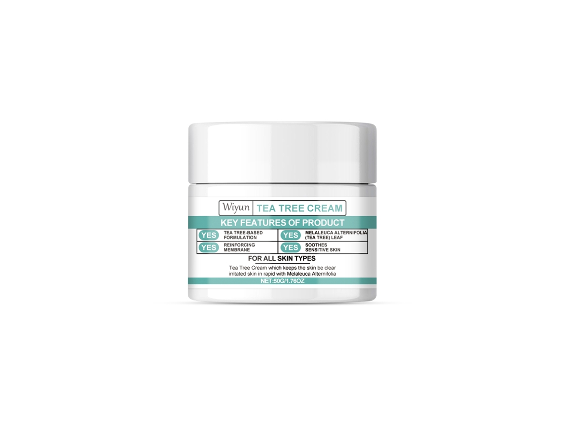 Creme Facial Árvore do Chá Hidratante Saudável