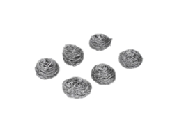 6 Bolas de Aço Inoxidável LAXISCREED para Cozinha