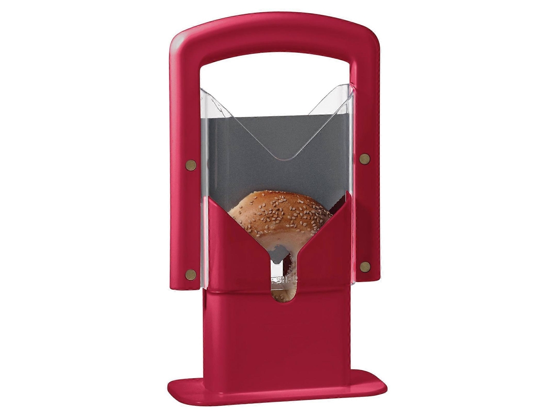 Cortador De Bagels, Perfeito Para Bagels, Cortador De Bagels De Aço Inoxidável Everley891