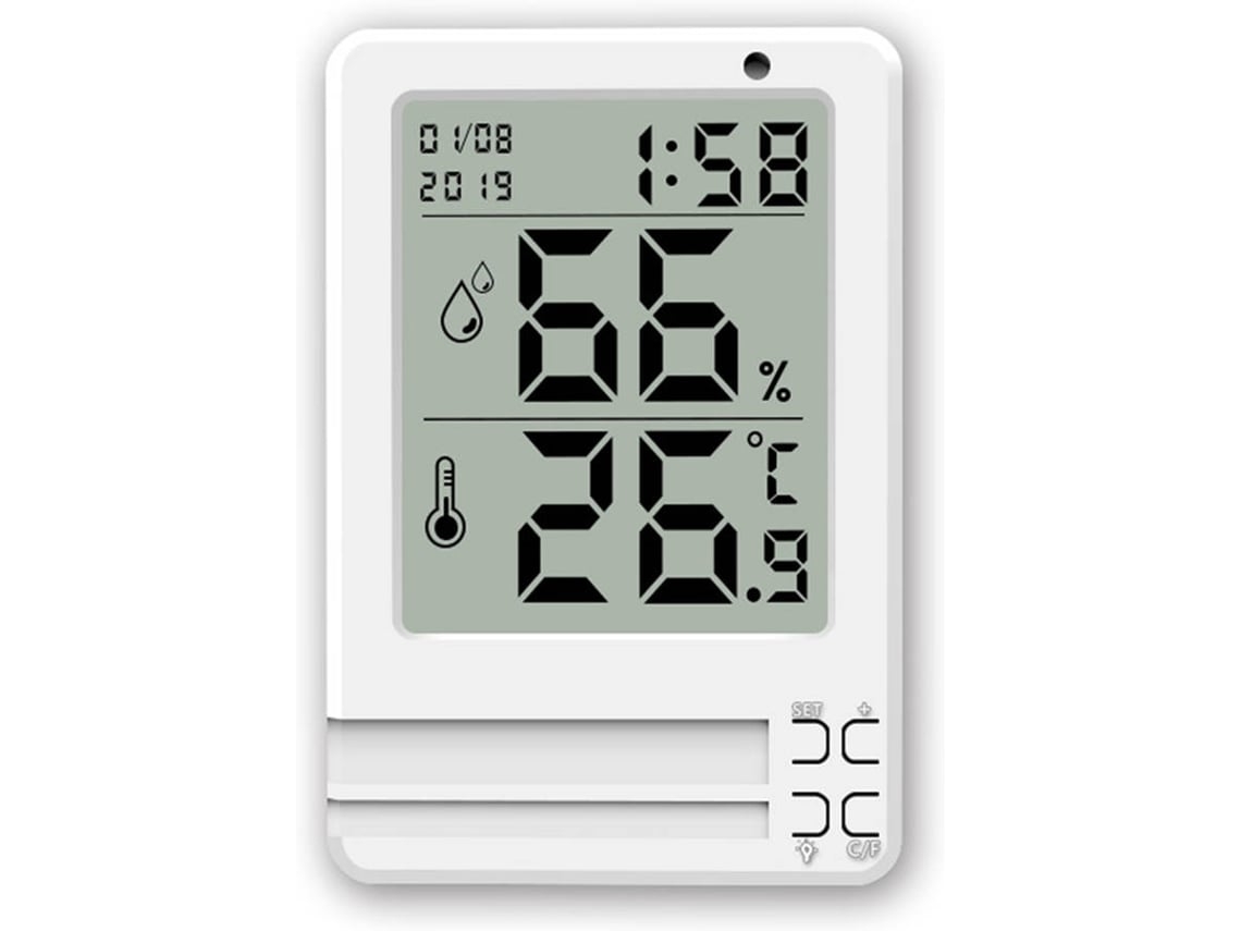 Termómetro Higrómetro Lcd*