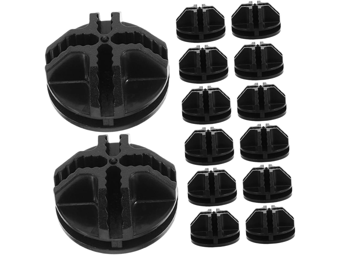 Conectores de Encaixe para Armários, Racks de Arame, Conectores de Abs GOKOCO