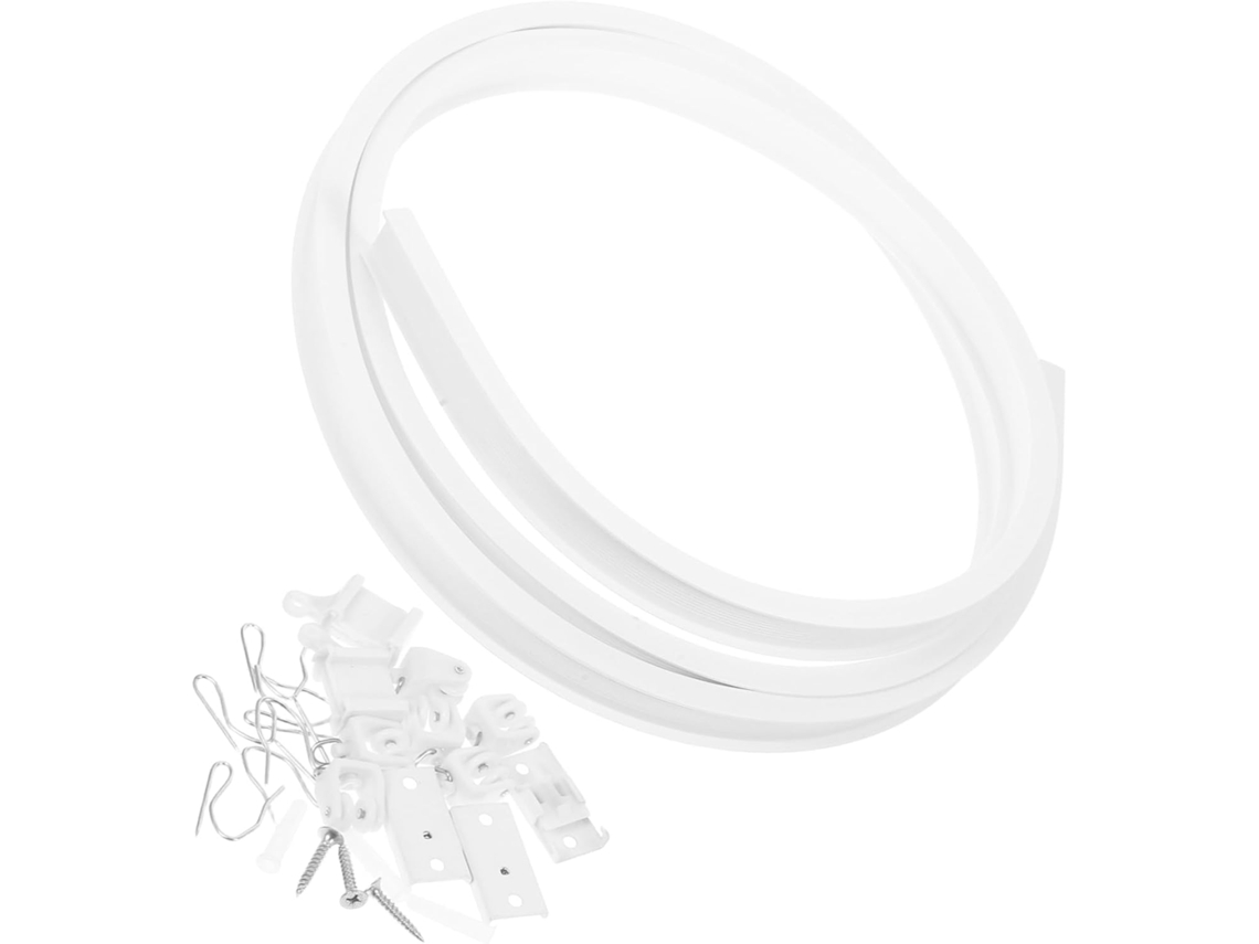 Sistema Flexível De Trilho Para Cortina Montado No Teto Sistema Flexível De Trilho Para Cortina Montado No Teto, Ideal Para Divisórias