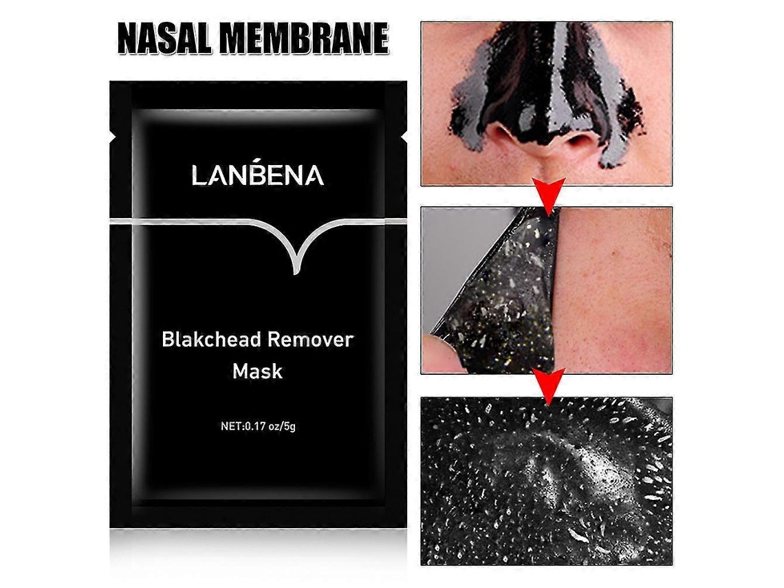 Máscara De Carvão De Bambu Para Remover Cravos E Espinhas Do Nariz. Nostalgia88