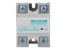 Rele Estático de Estado Sólido ZYG D4860 com Indicador LED, para Equipamentos Elétricos, 4-32V, 60A