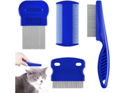 4 Pcs, Pente para Pulgas, Escova Anti chips para Gatos e Cães ZYBLSSBB