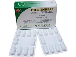 Suplemento Alimentar HERBOPLANET Pré-Influ (20 cápsulas)