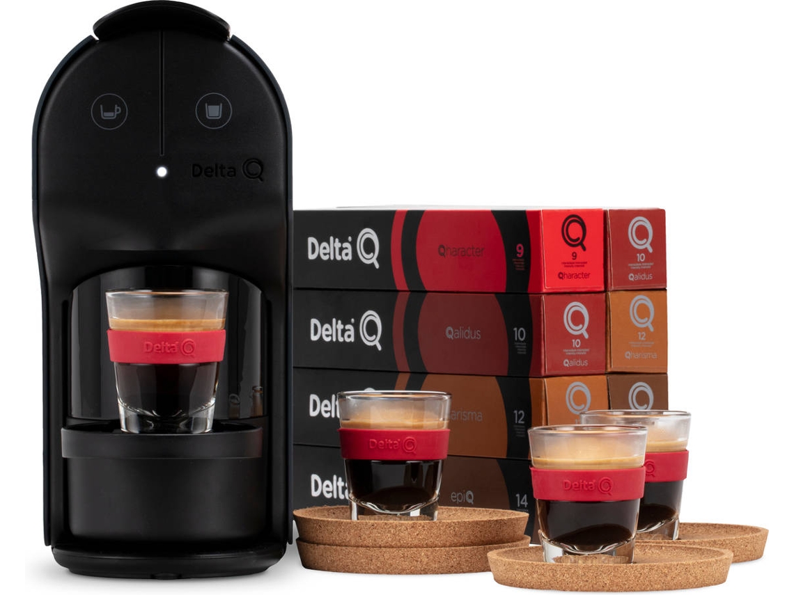 Máquina de Café DELTA Q Qit Quick Antracite Preto