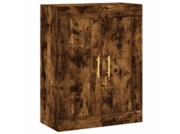 Wall Mounted Cabinet, Wall Mounted Cabinets Vidaxl Marrom Madeira Processada (n/a)