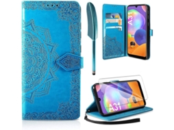 Capa Samsung Galaxy A31 HONGWE. Azul