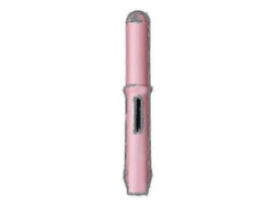 2024 Novo Mini Travel Cordless Curling E Curling Iron, 160 200 Temperatura Ajustável, Display Led, Turmalina Usb Recarregável Cerâmica Rosa Hengjian