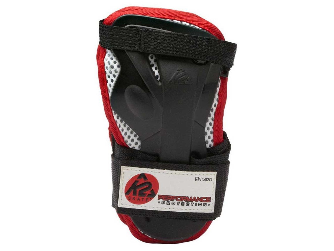 Performance Wrist Guard Vermelho Preto Lk2 Skate