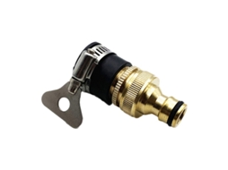 Adaptador Torneira, Conector De Torneira Redondo, Conexões De Tubo De Latão Com Diâmetro De 4/6, Plástico, Borracha, Aço, Para Torneira E Jardim