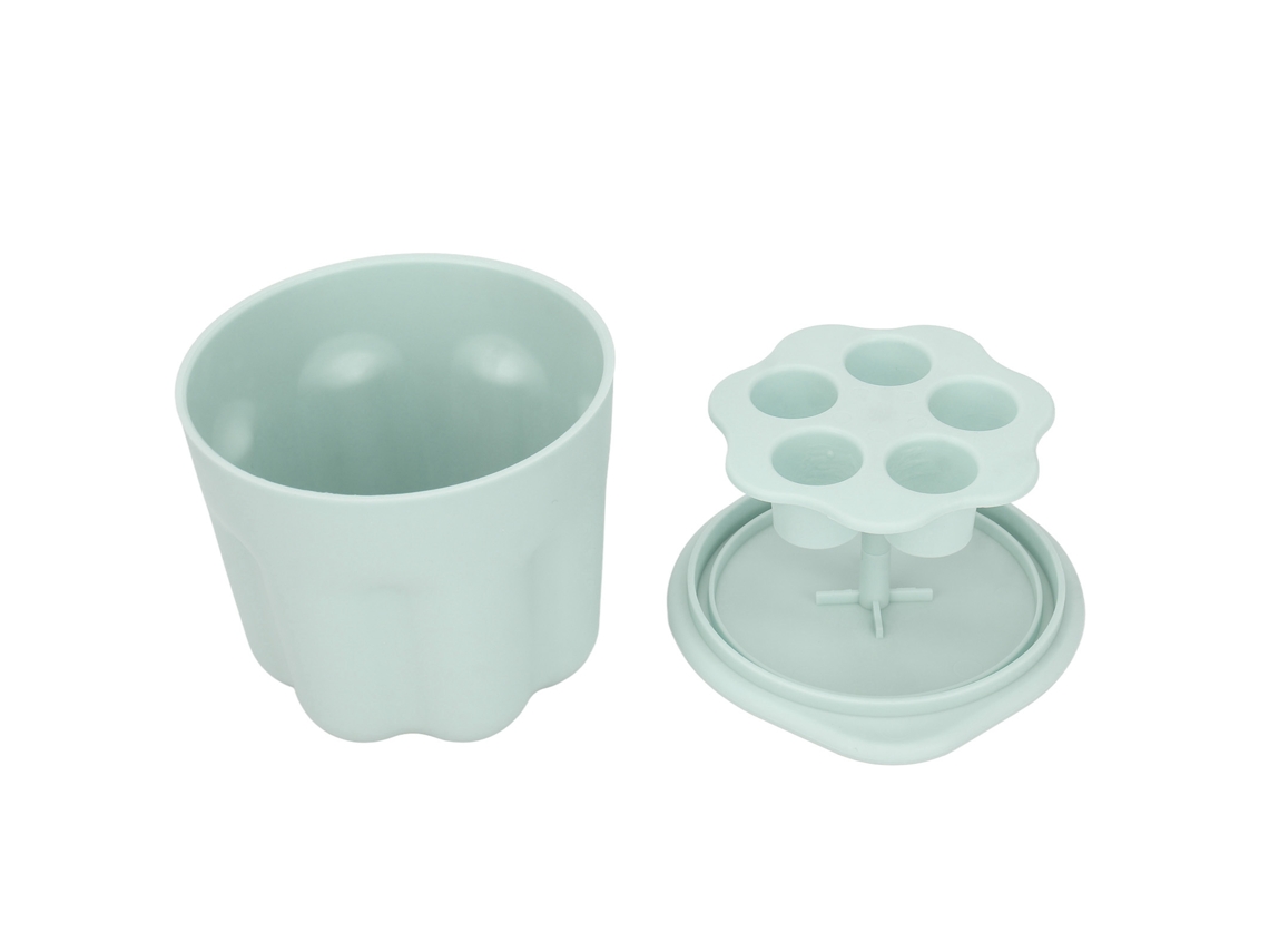 Kit De Limpeza E Secagem De Pincéis De Maquiagem Em Silicone Com Estante E Capa Protetora Verde