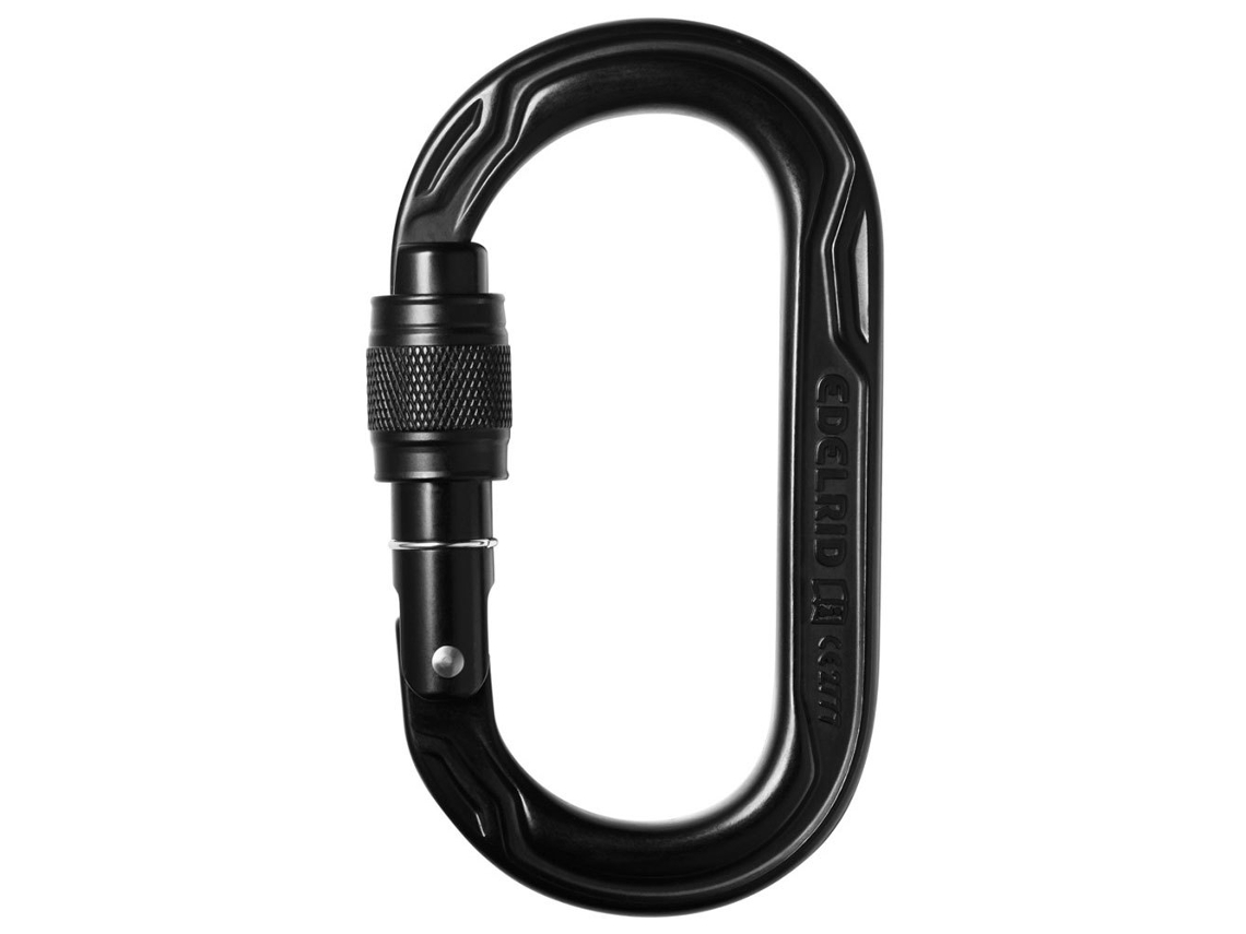 Mosquetão Oval Power 2500 Screw Prateadoedelrid