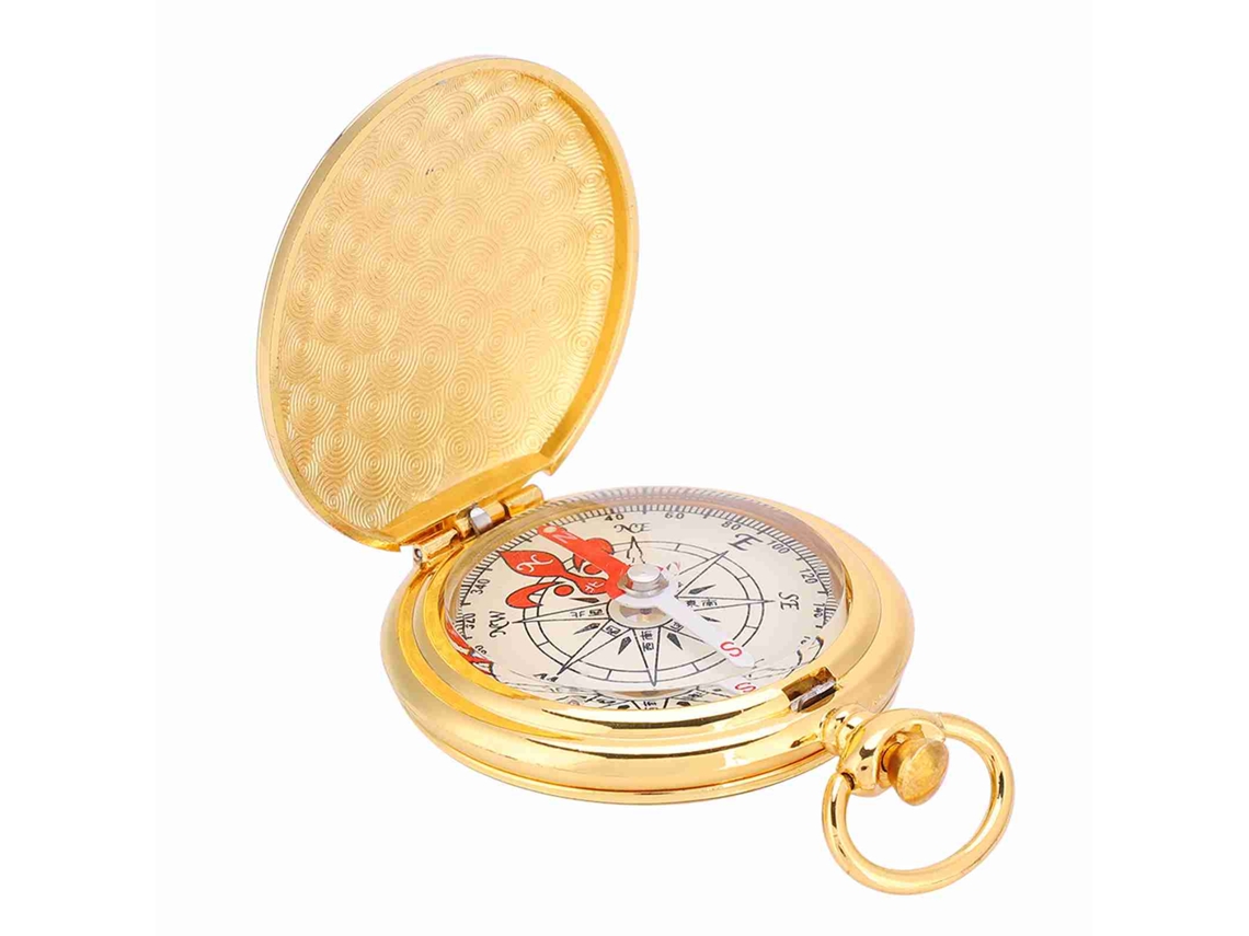 Bússola Portátil de Bolso para Camping e Hiking