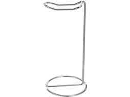 Clispeed Support De Casque En Fer Argenté Base Stable Et Patin Antidérapant, Rangement Moderne Pour Bureau,