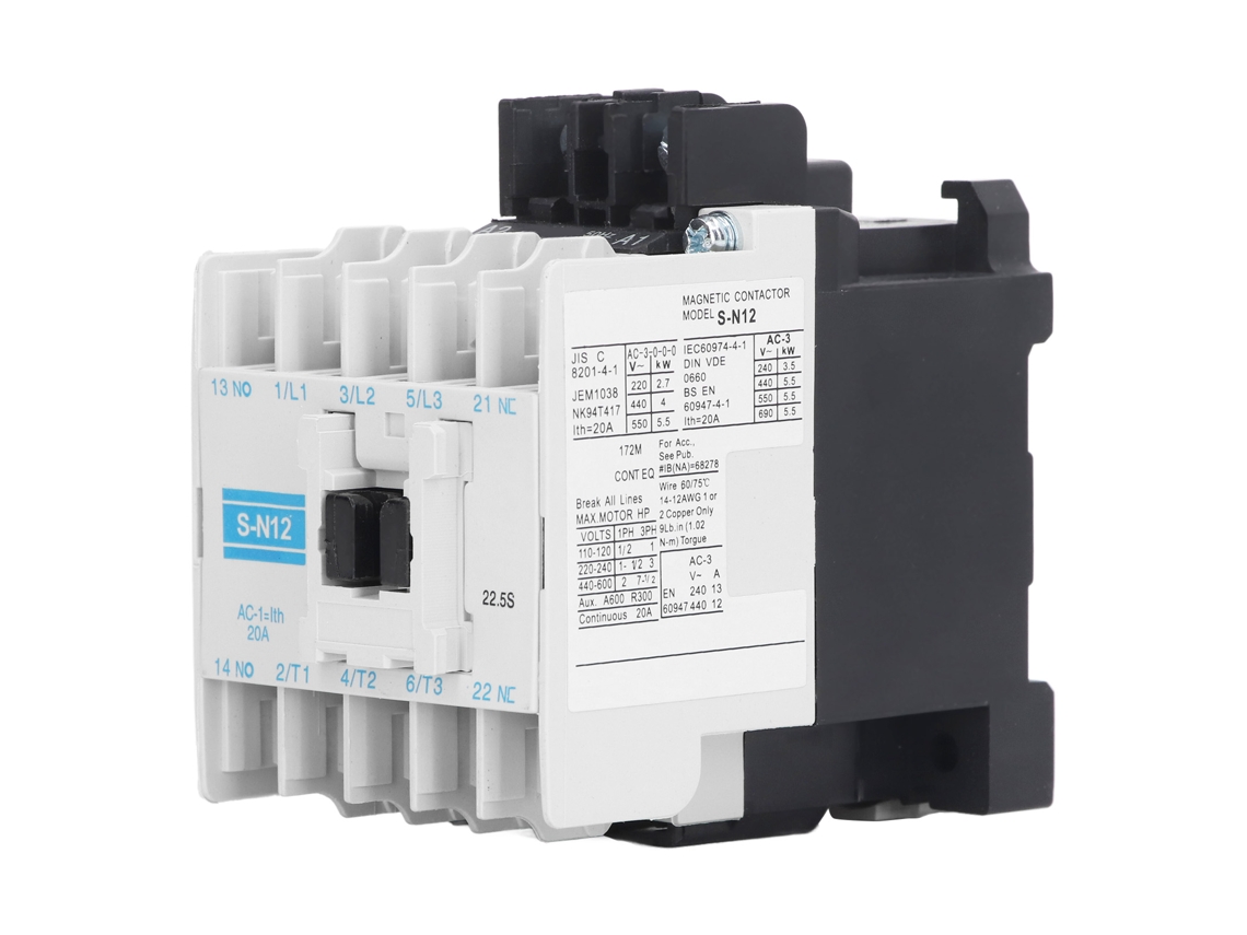 Contator de Alta Sensibilidade HKJ 20A 3 Polos Eletromagnético 220V