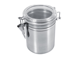 Recipiente Para Armazenamento, Em Aço Inoxidável, Para Café, Açúcar, Para Organização Doméstica Na Cozinha E Bancada