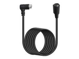 Cabo S-Video Mini DIN de 5 pinos para transmissão de áudio e vídeo de alta qualidade com conector Reto