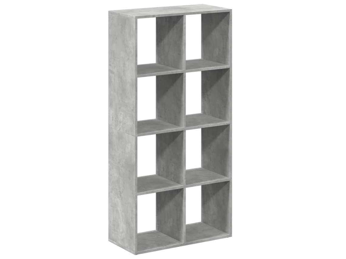 Estante Divisória Derivados Madeira Cinza Cimento MAISON EXCLUSIVE (69,5x29x137,5 cm)